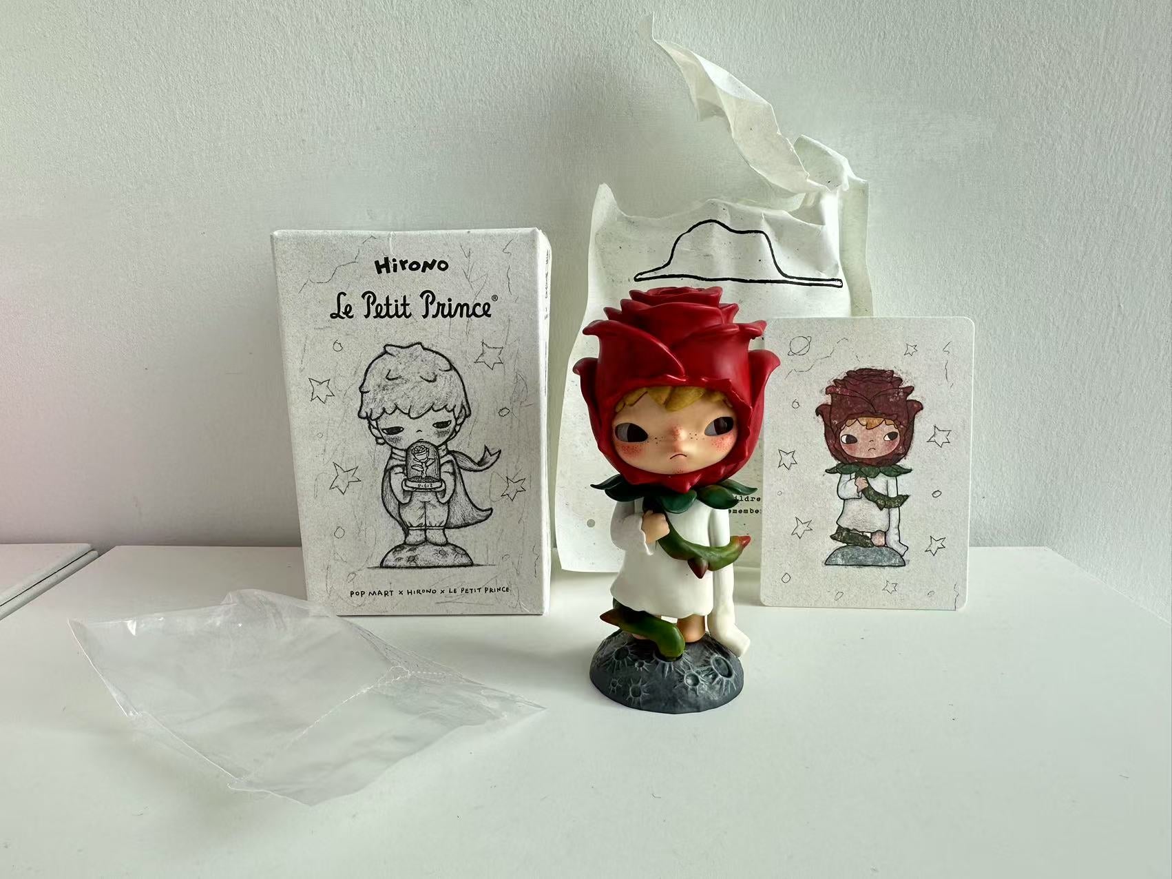 The rose - Hirono x Le Petit Prince series by POP MART - 1