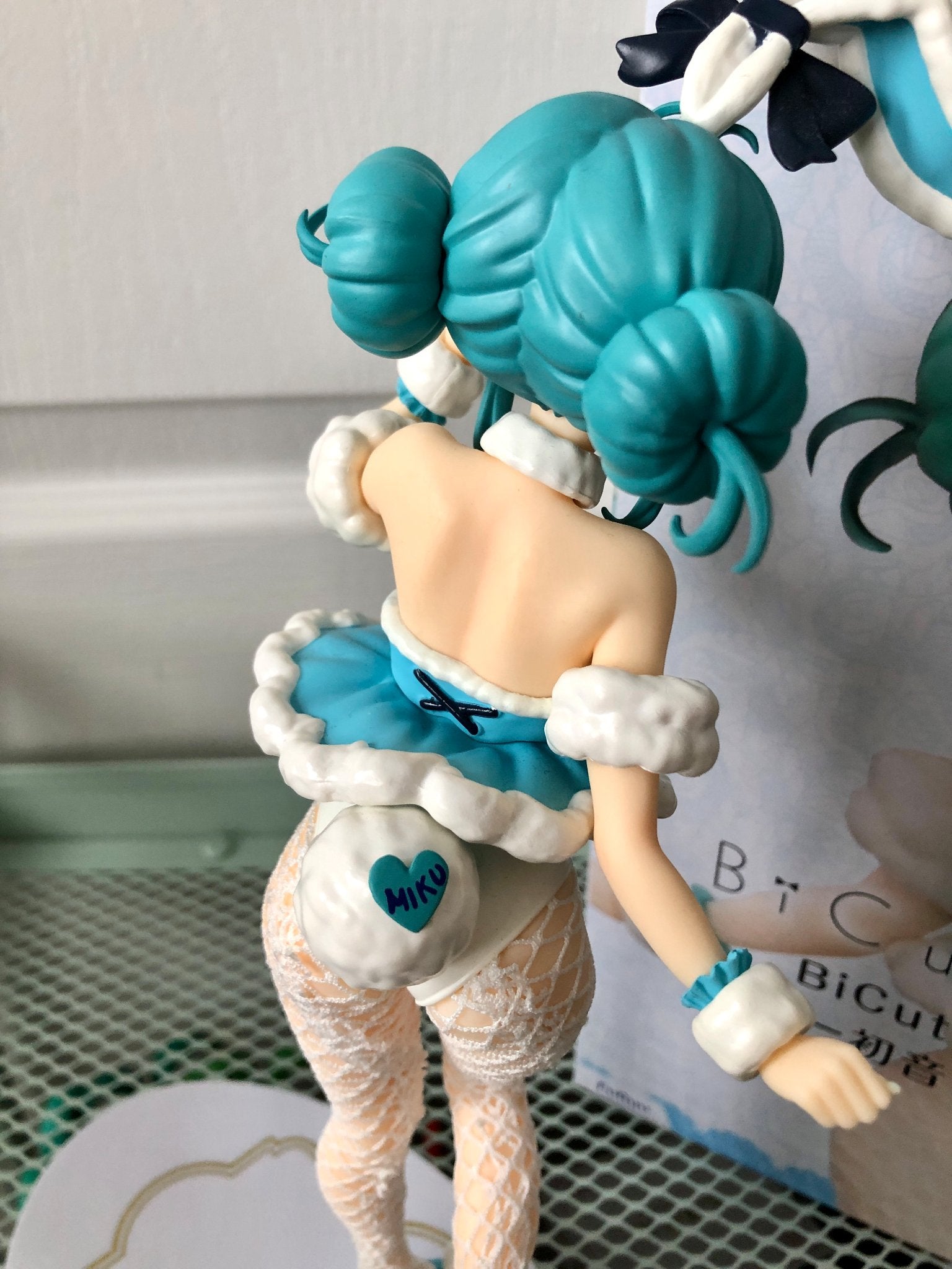 Hatsune Miku (White Bunny Ver.) - BiCute Bunnies Figure - Furyu - 3