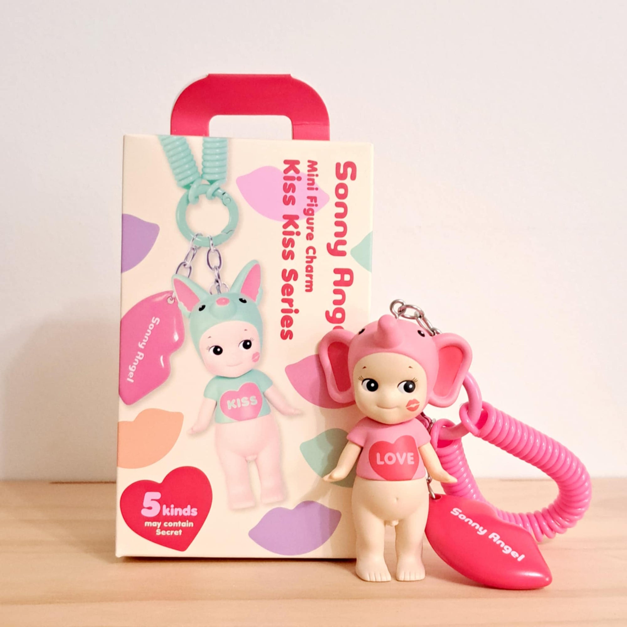 Elephant - Sonny Angel Kiss Kiss Series Keychain - 1