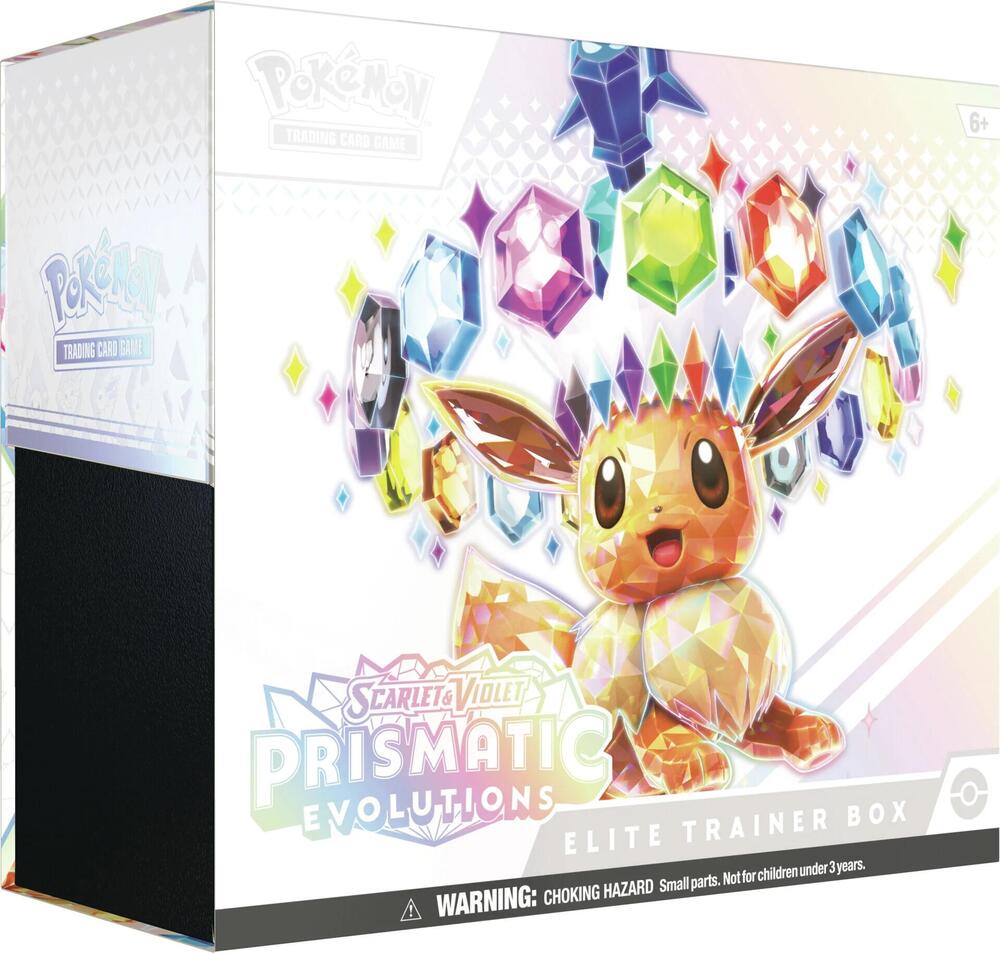 Pokemon TCG Scarlet &amp; Violet Prismatic Evolutions Elite Trainer Box - 1