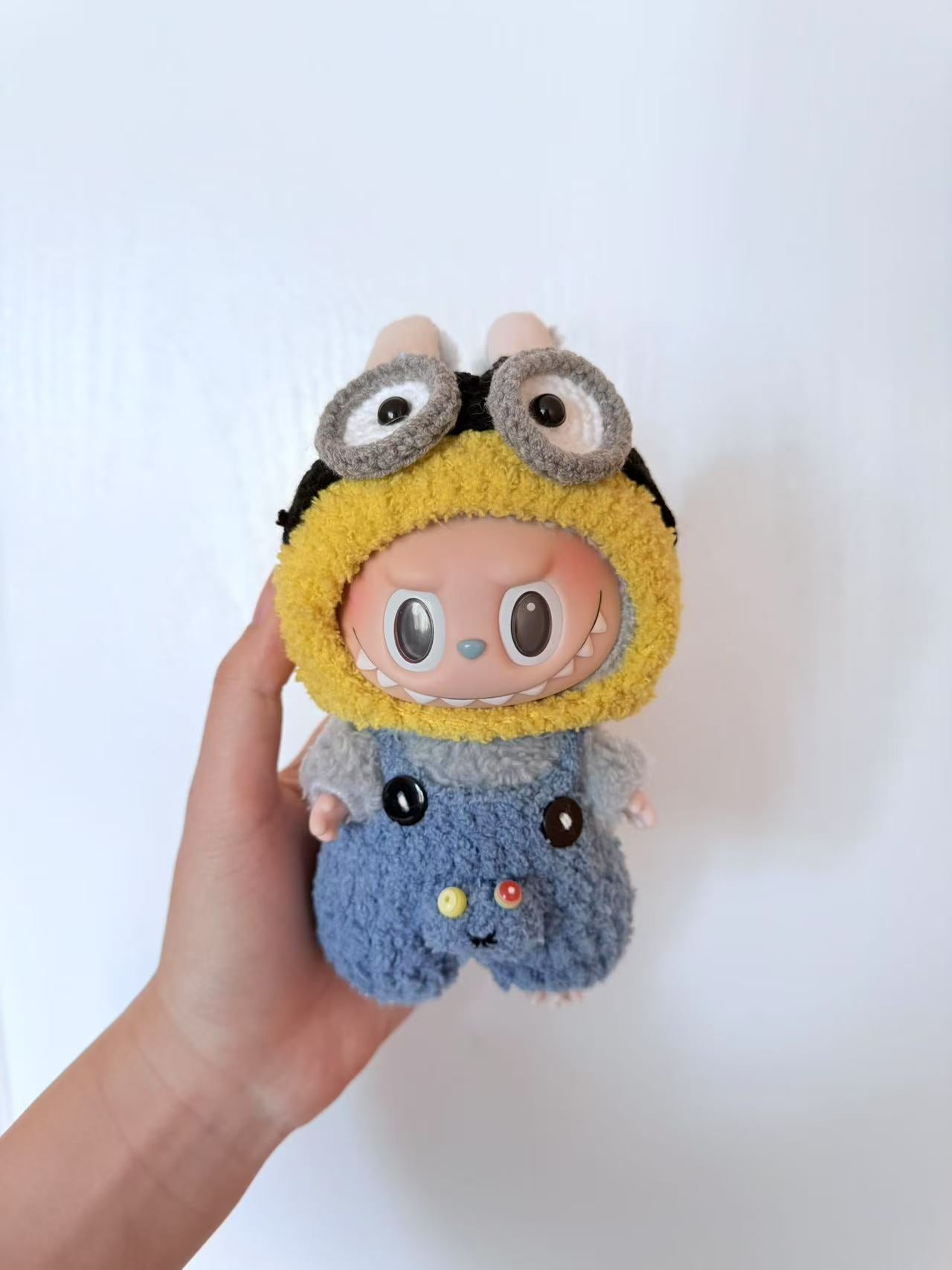 Crochet Minion - Labubu Clothes For Exciting Macaron - 1