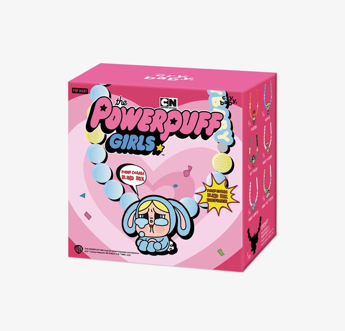 POPMART Crybaby x Powerpuff Girls Phone Charm Blind Box - 1