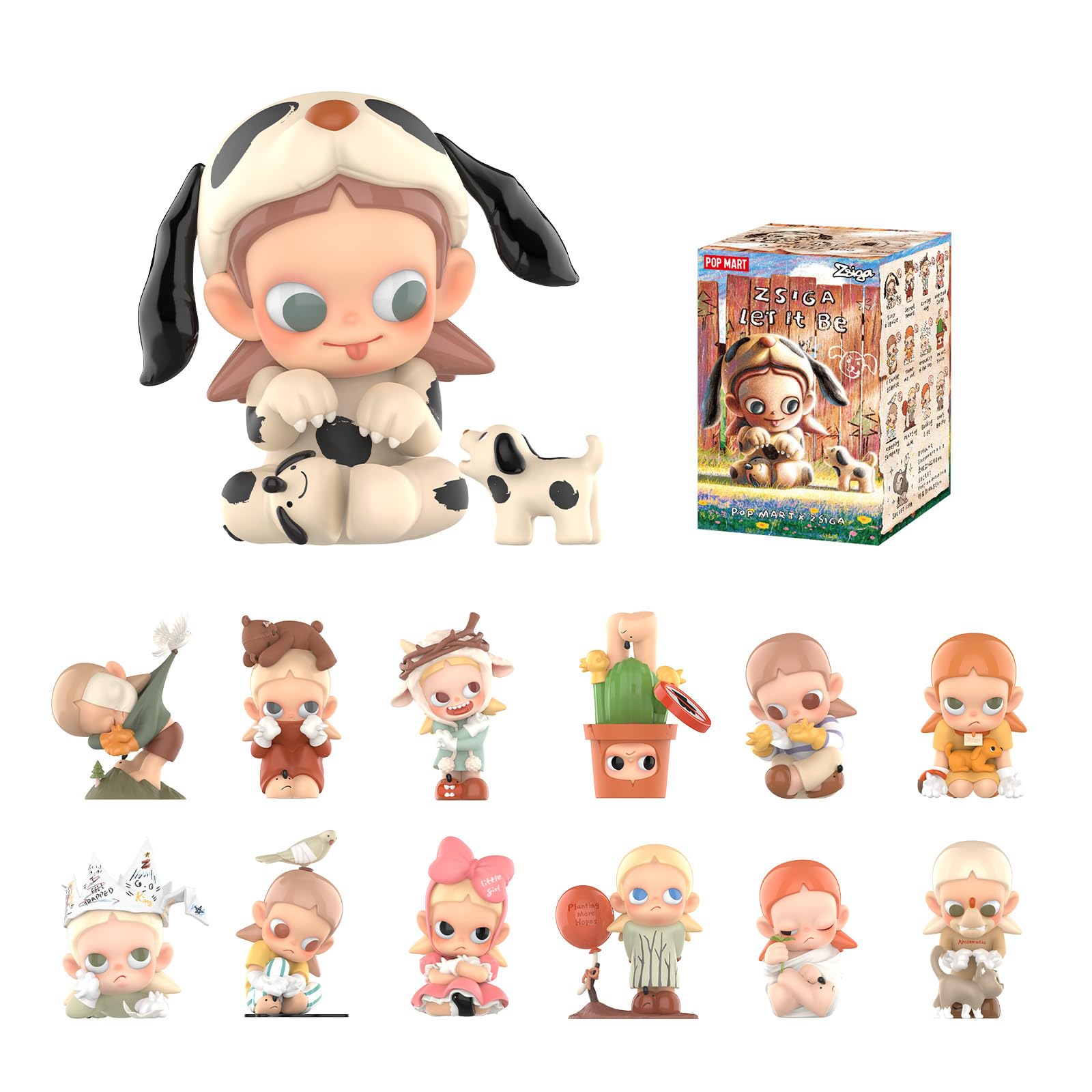 Zsiga Let It Be Series Figures Blind Box- POP MART - 2