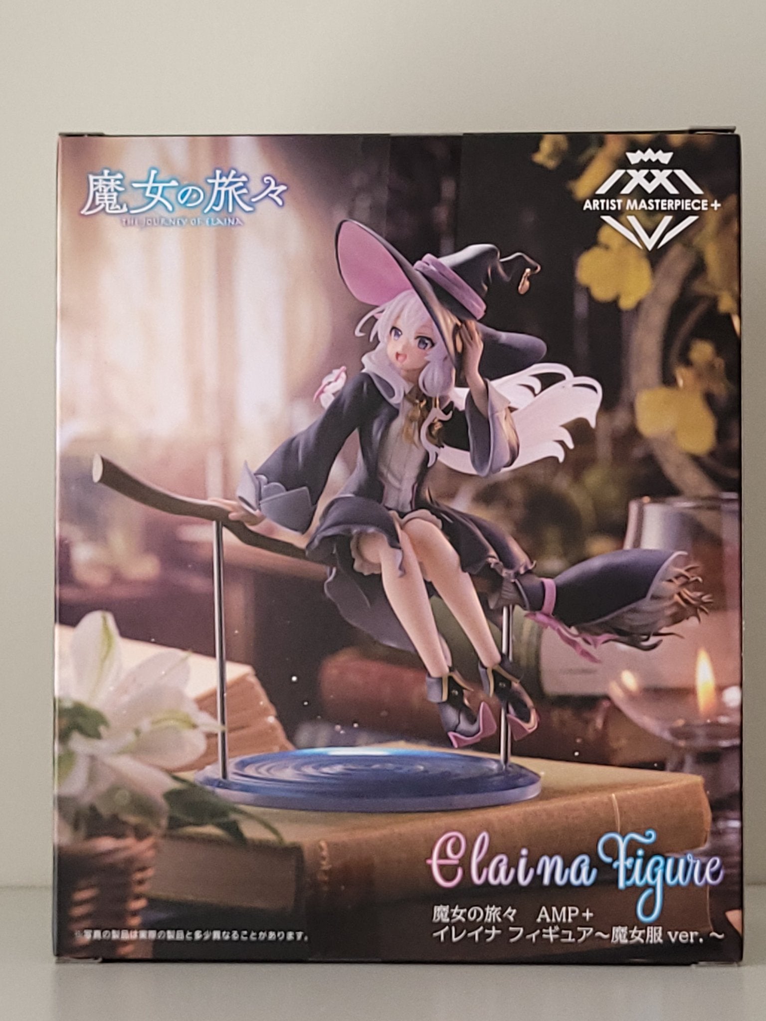 Wandering Witch: The Journey of Elaina Figure (Witch Outfit Ver.) with stand - by Taito Artist Masterpiece + - 1