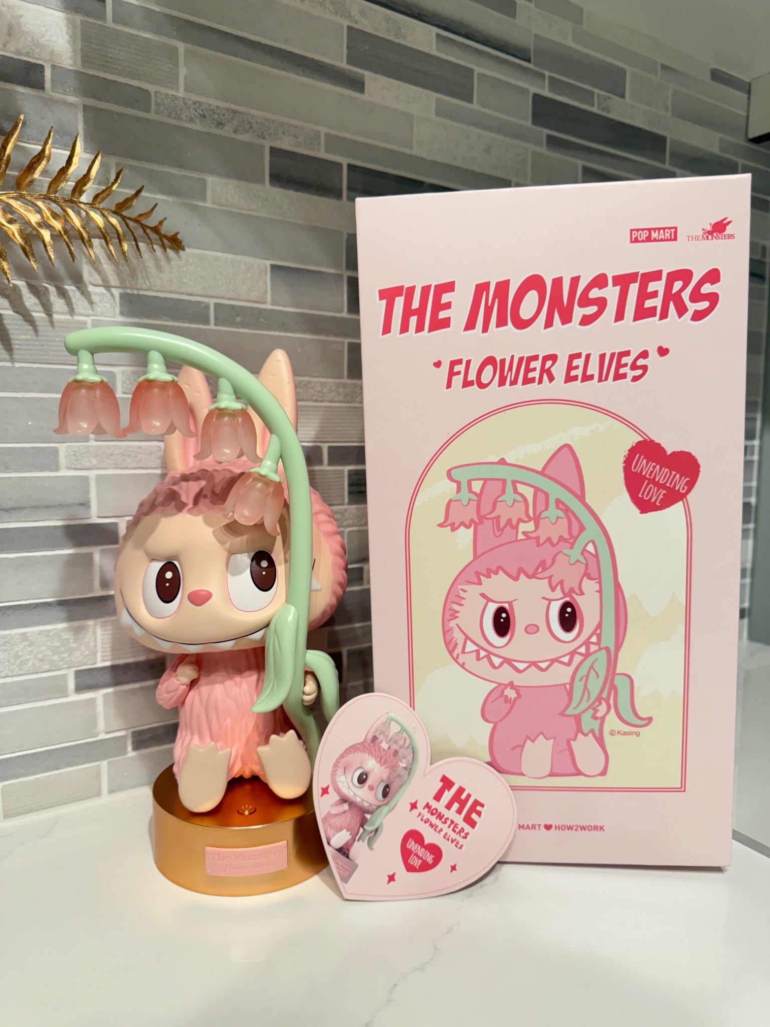 Unending Love - The Monsters LABUBU Flower Elves Lamp - POP Mart - 1