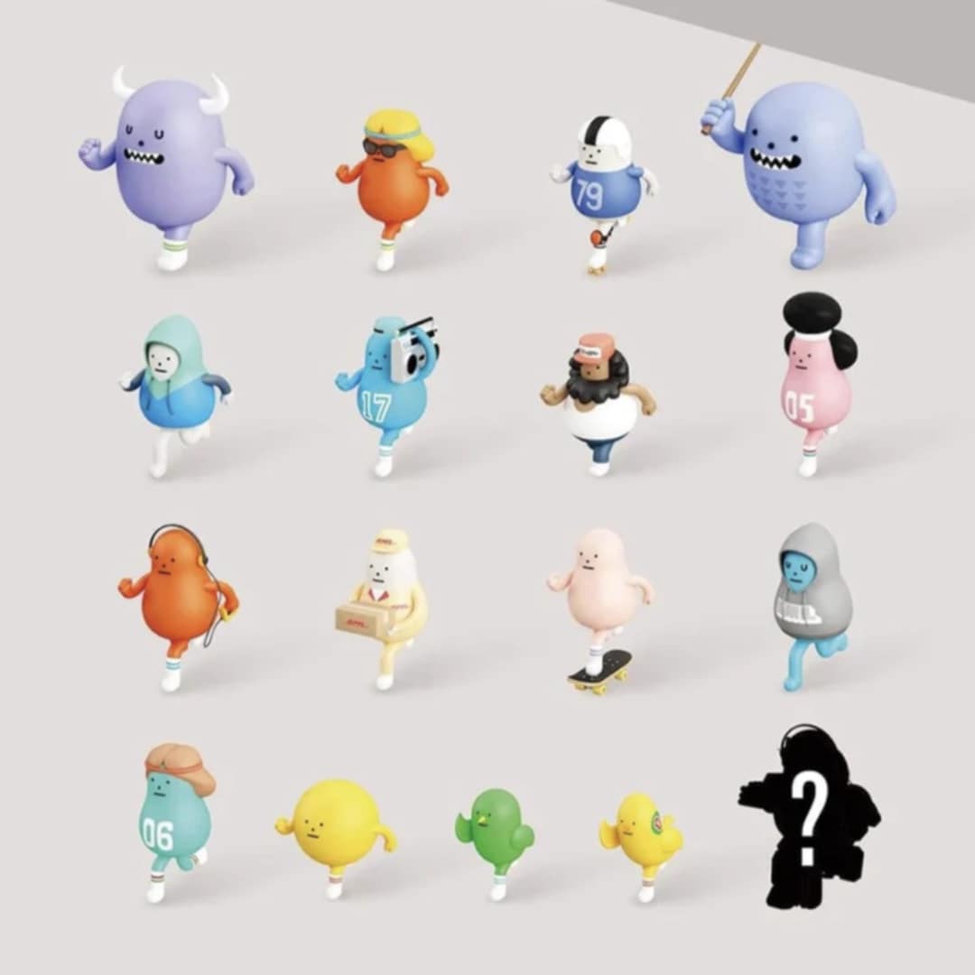 Sticky Monster Lab Running Series Mini-Figure (Blind Box) - 3