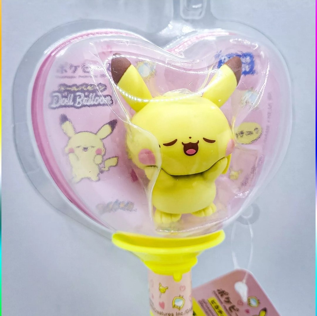 Pokemon PIKACHU Poke Peace Balloon Doll Figure Peaceful Place by Takara Tomy Japan - 2