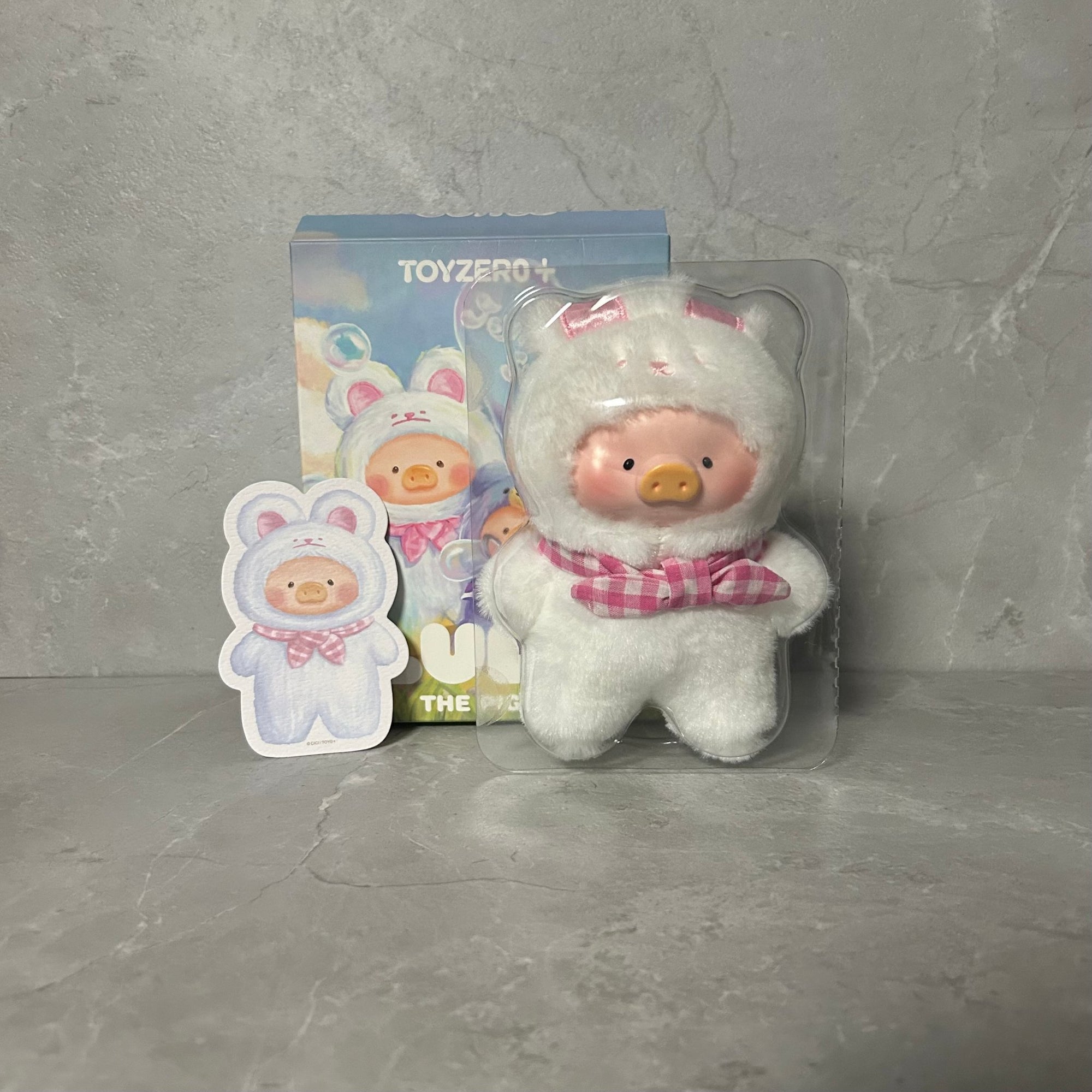 Adore Bunny - LuLu the Piggy – Joyful Time Series PVC Plush Keychain  - 1