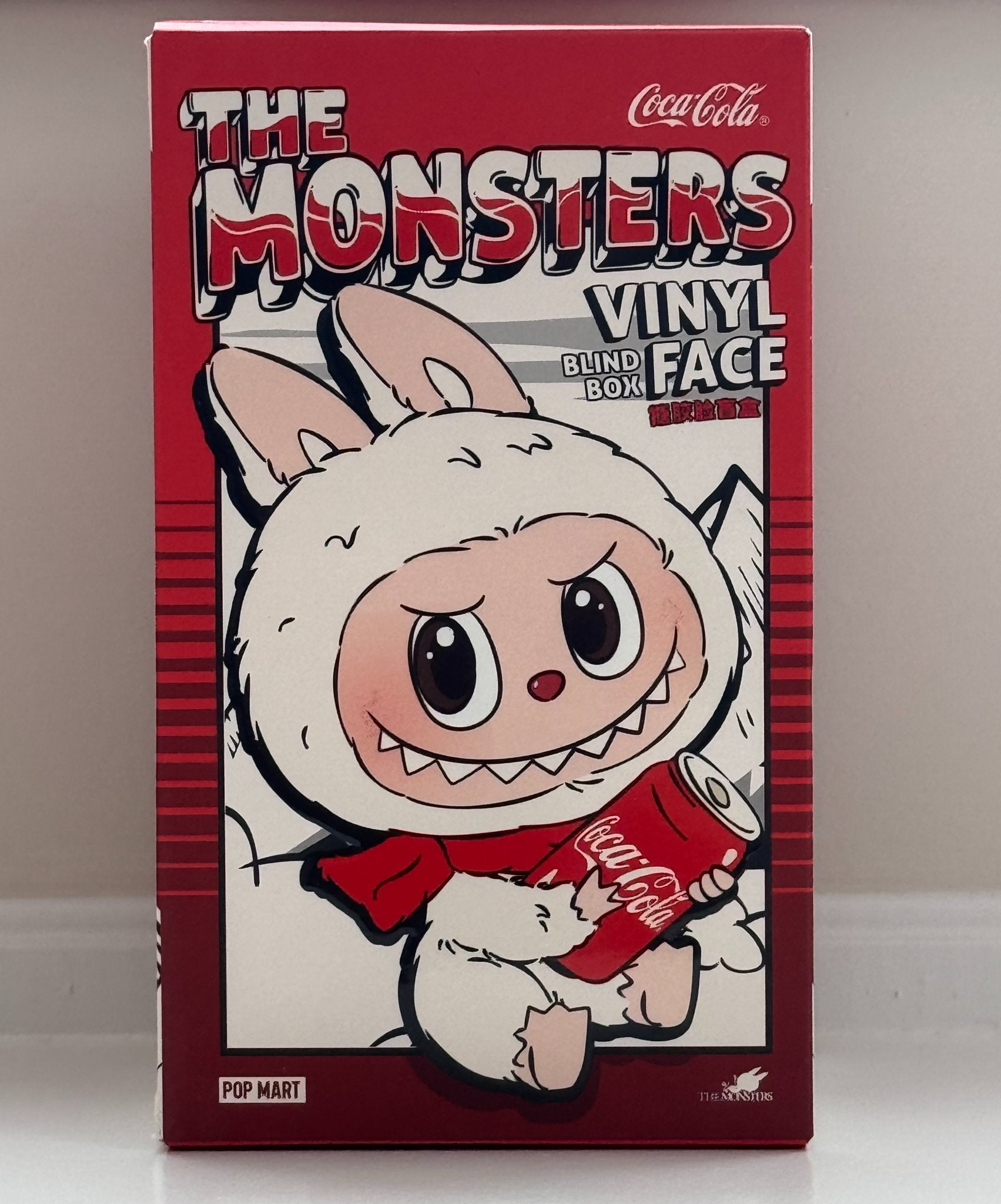 Happy Factor - Labubu The Monsters Coca Cola Series Vinyl Face by POP MART - 1