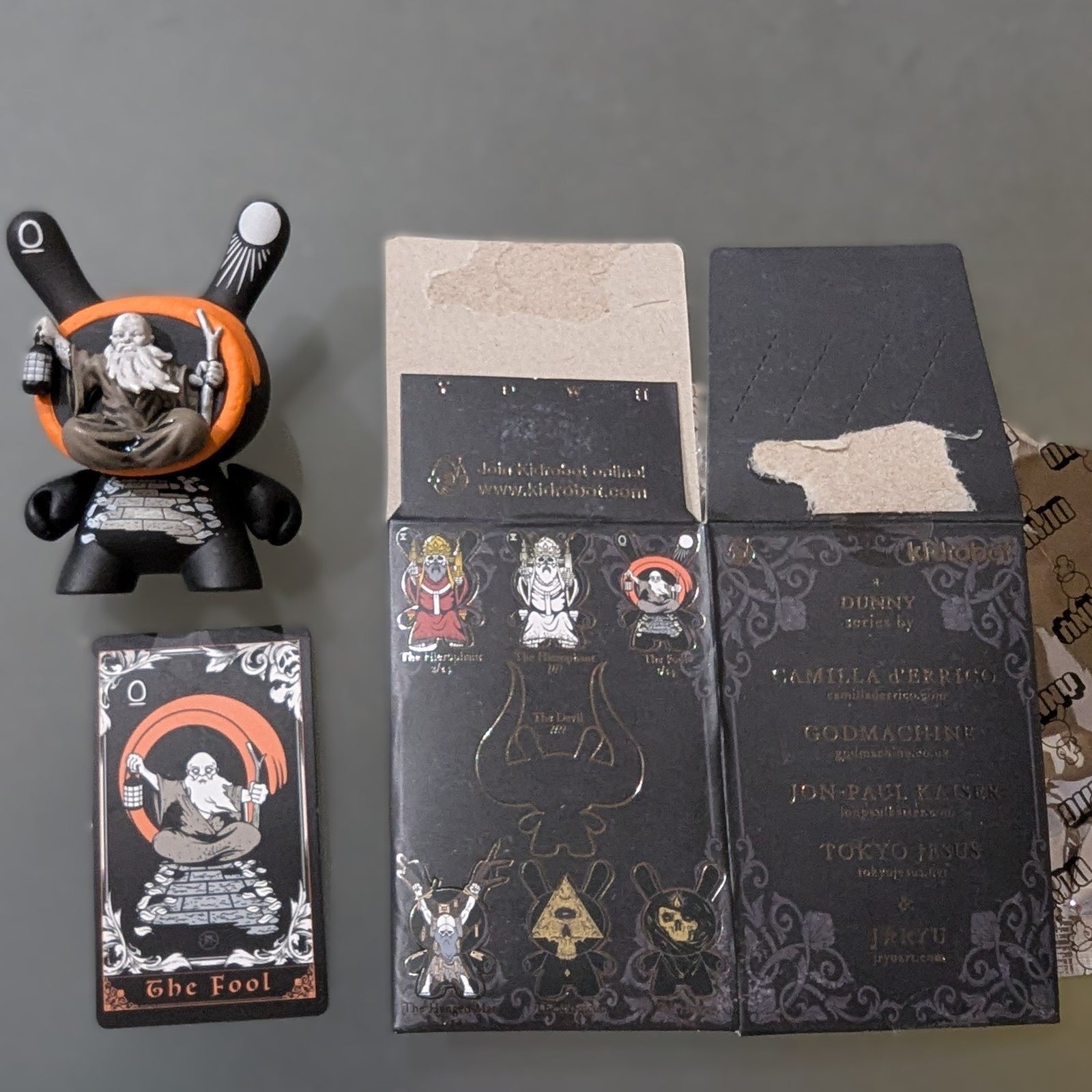 The Fool - Dunny Arcane Divination - Jon-Paul Kaiser 1/24 - 1