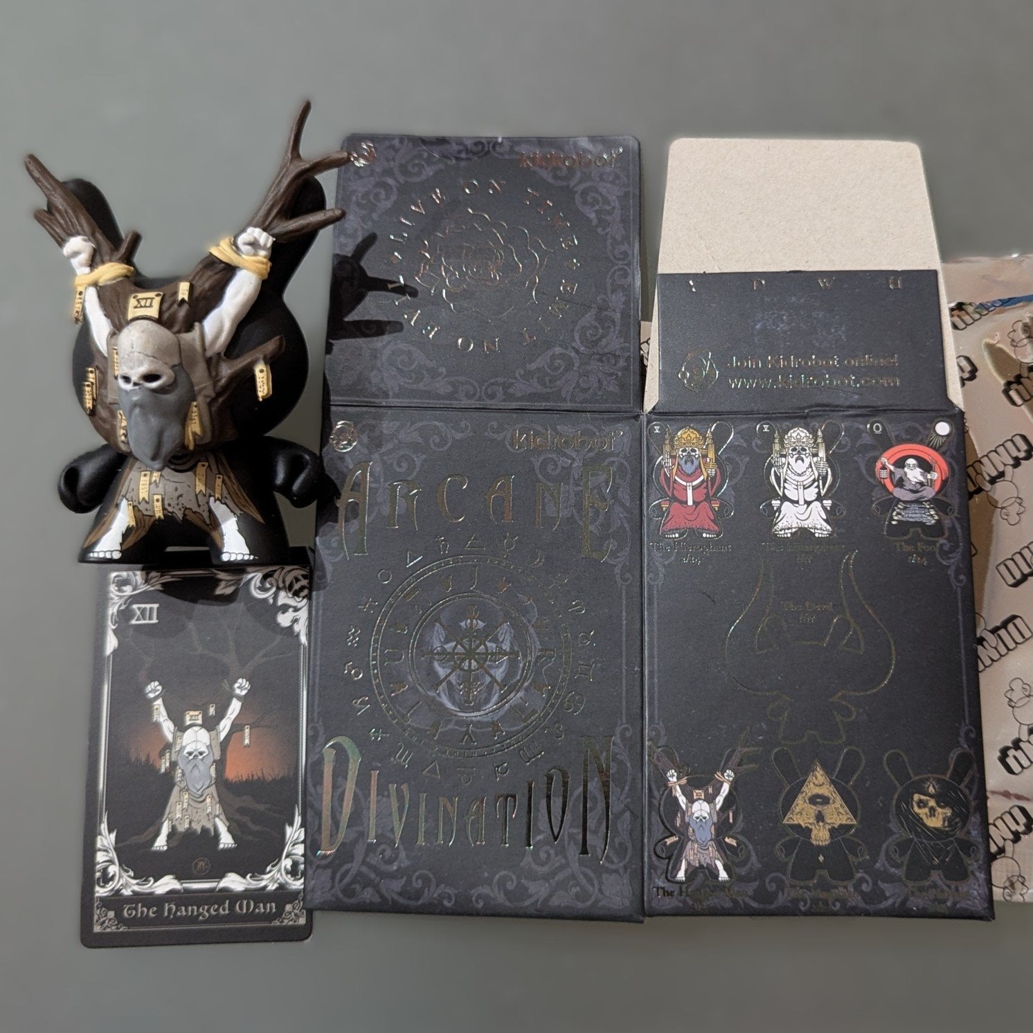 The Hanged Man - Dunny Arcane Divination - Jon-Paul Kaiser 2/24 - 1