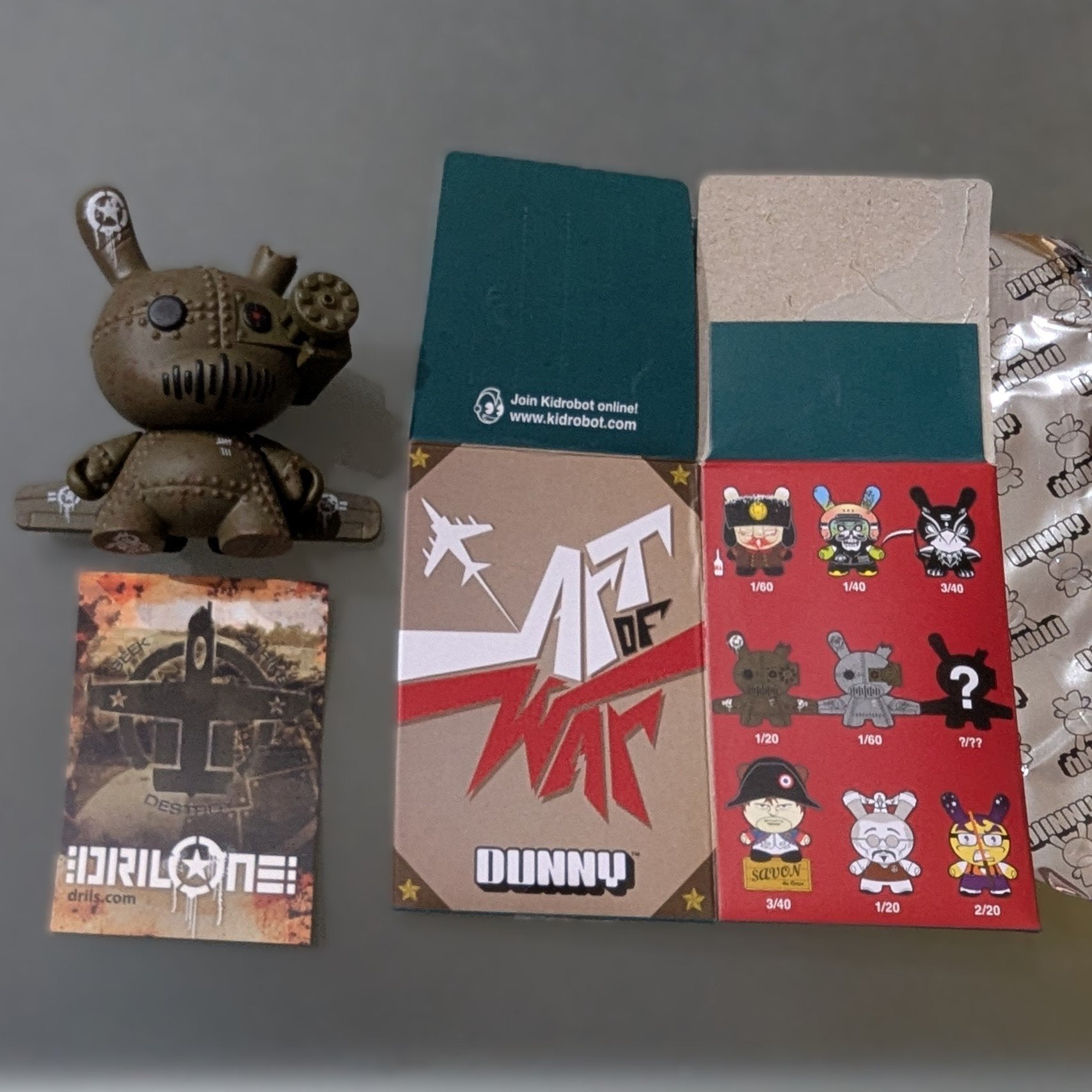 A-10 Tank Destroyer (Olive) - Dunny Art of War - DrilOne 1/20 - 1