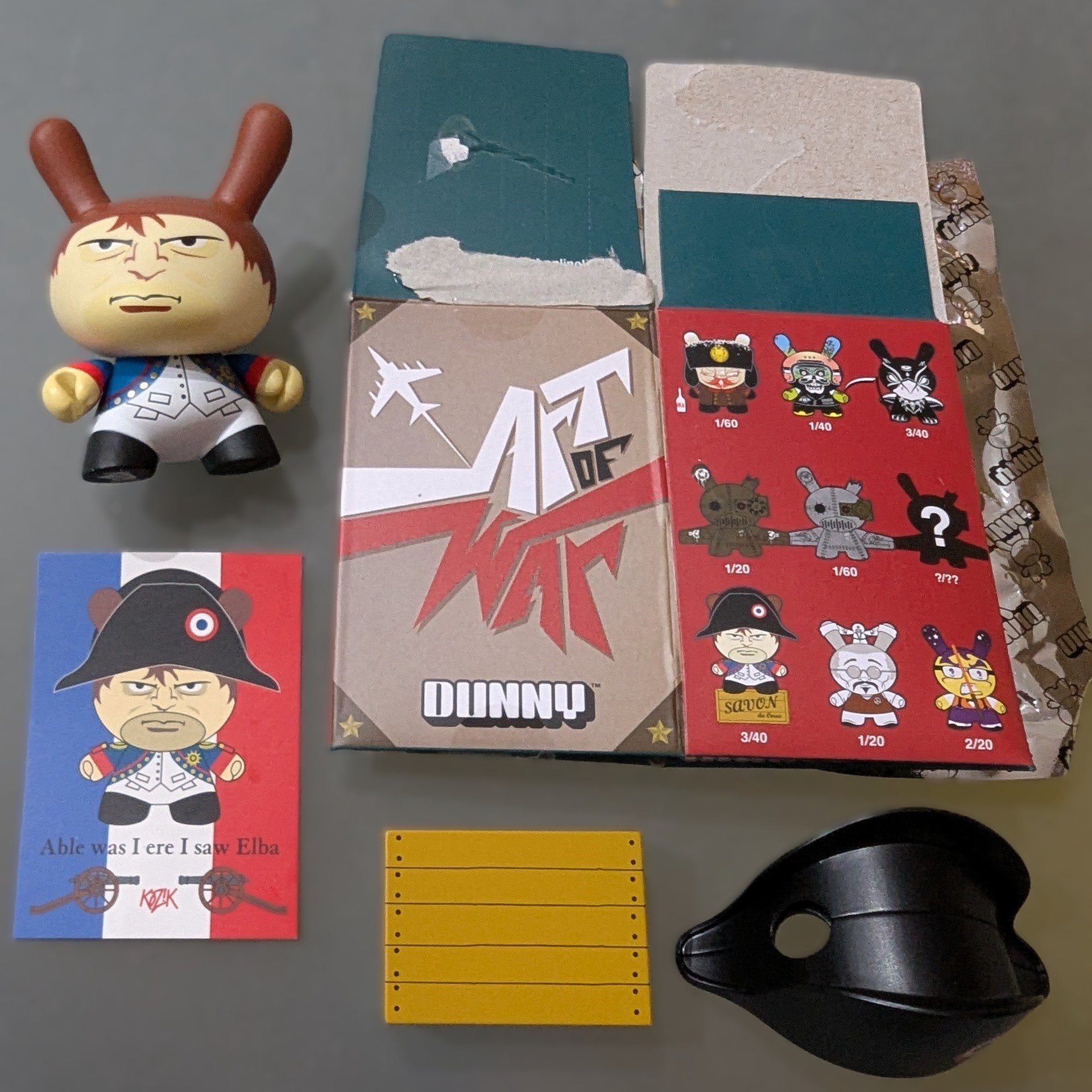 Napoleon - Dunny Art of War - Frank Kozik 3/40 - 1