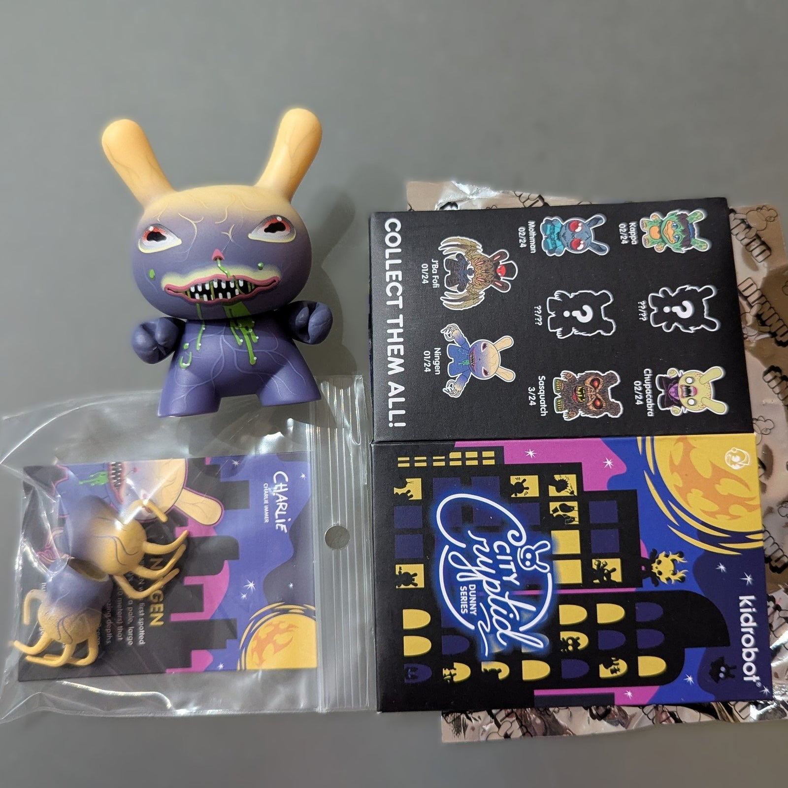 Ningen - Dunny City Cryptids - Charlie Immer 1/24 - 1