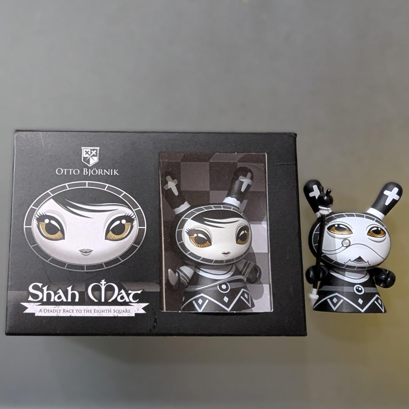 Black Bishop 2 Pack - Dunny Shah Mat - Otto Bjornik 2/8  - 1