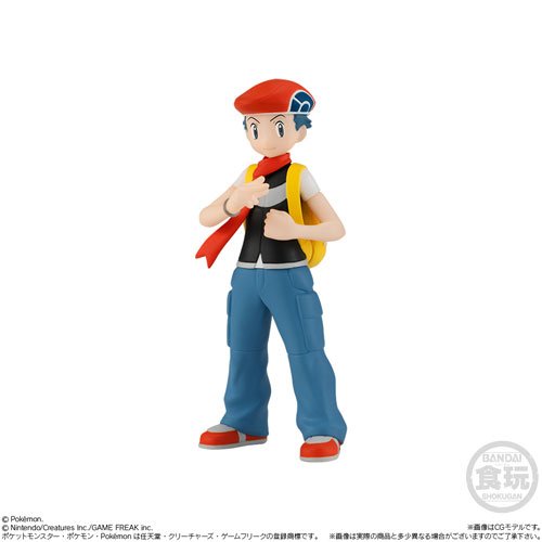 Pokemon Scale World KOUKI / LUCAS DP VER. Sinnoh Region Trainer Figure by Bandai - 1