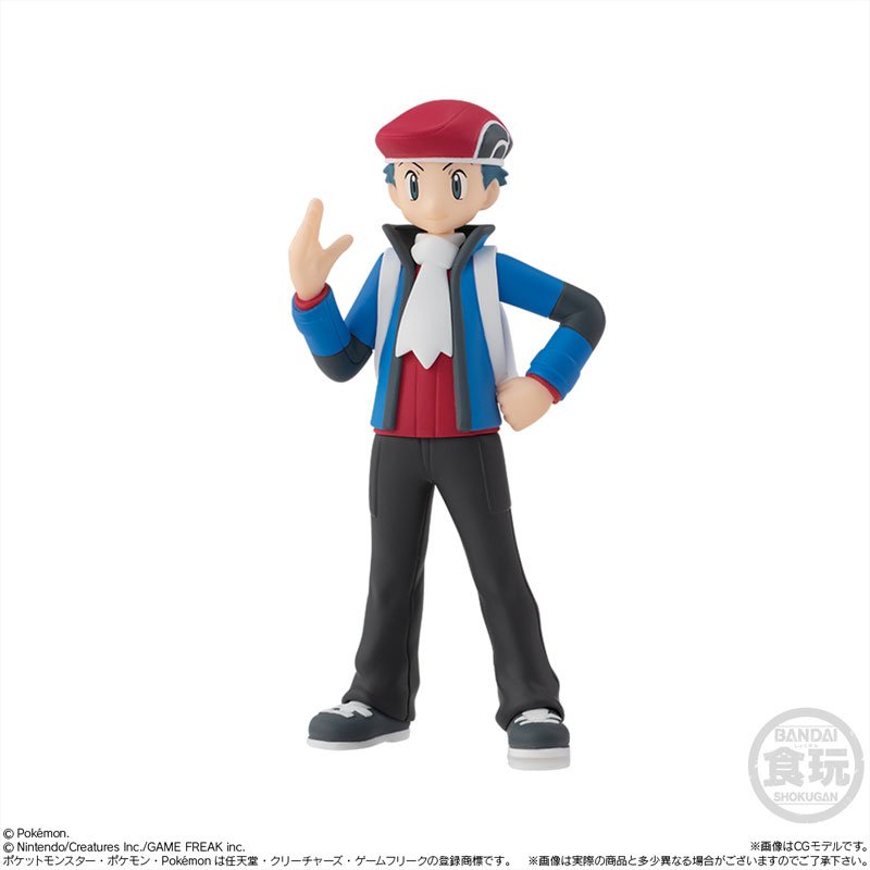 Pokemon Scale World KOUKI / LUCAS PT VER. Sinnoh Region 2 Trainer Figure by Bandai - 1