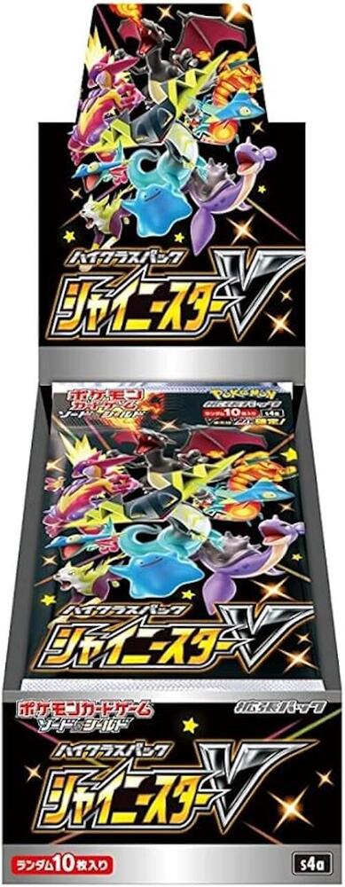 Japanese Pokemon TCG Shiny Star V Booster Box S4a - 1