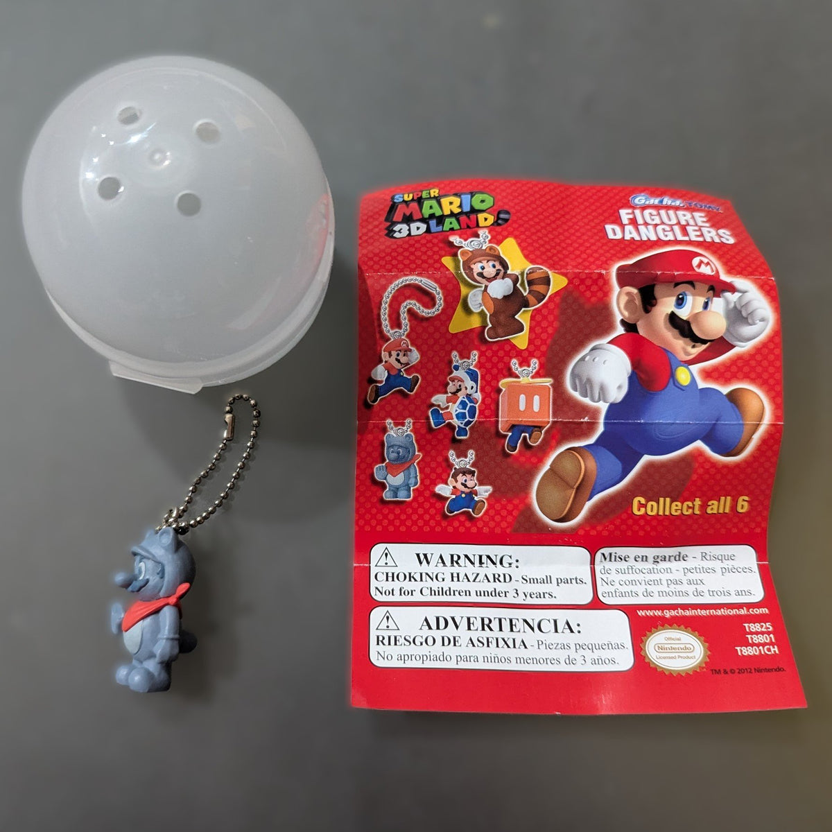  Statue Mario - Super Mario 3D Land - Tomy Gachapon - 1