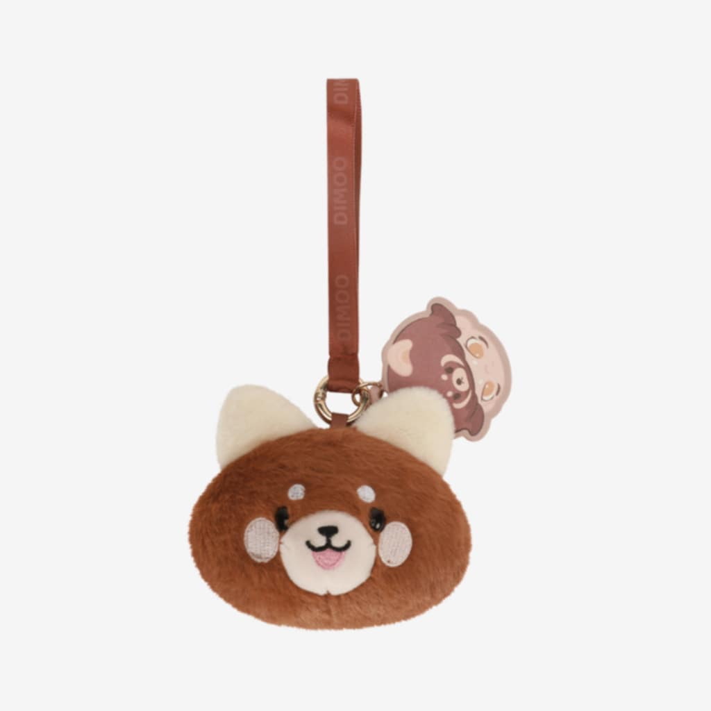 Red Panda with Apple - Dimoo Animal Kingdom Plush Sachet Series (Scented) - Pop Mart - 1