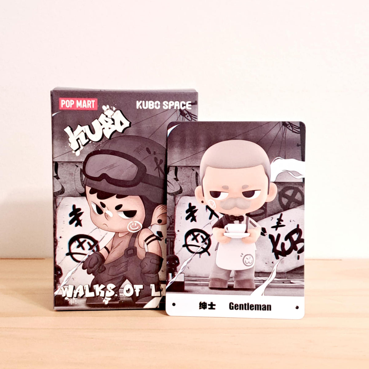 Gentleman (Moustache) - Kubo Space Walks of Life Series - Pop Mart - 1