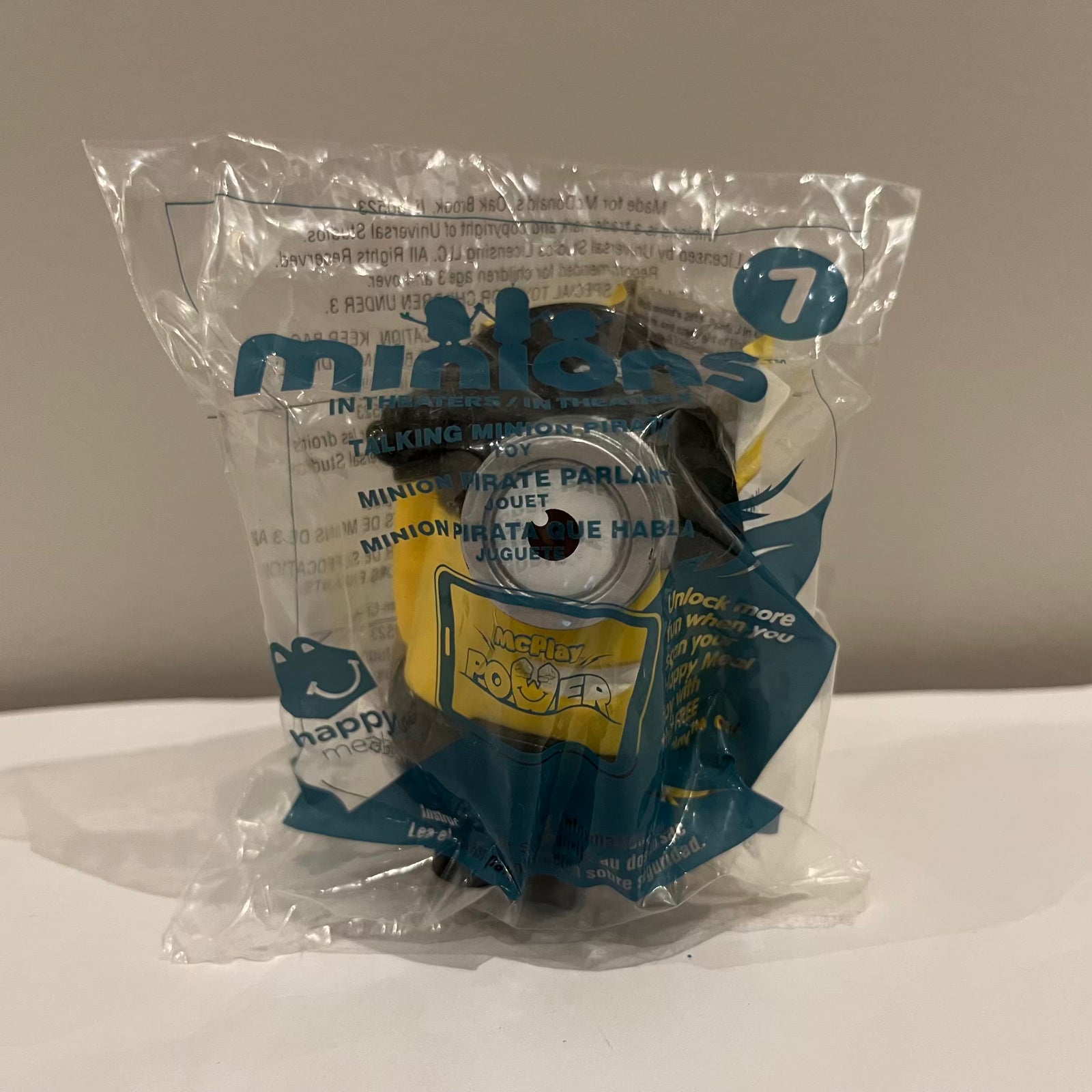 Talking Minion Pirate 7 - Minions - McDonalds 2015 - 1