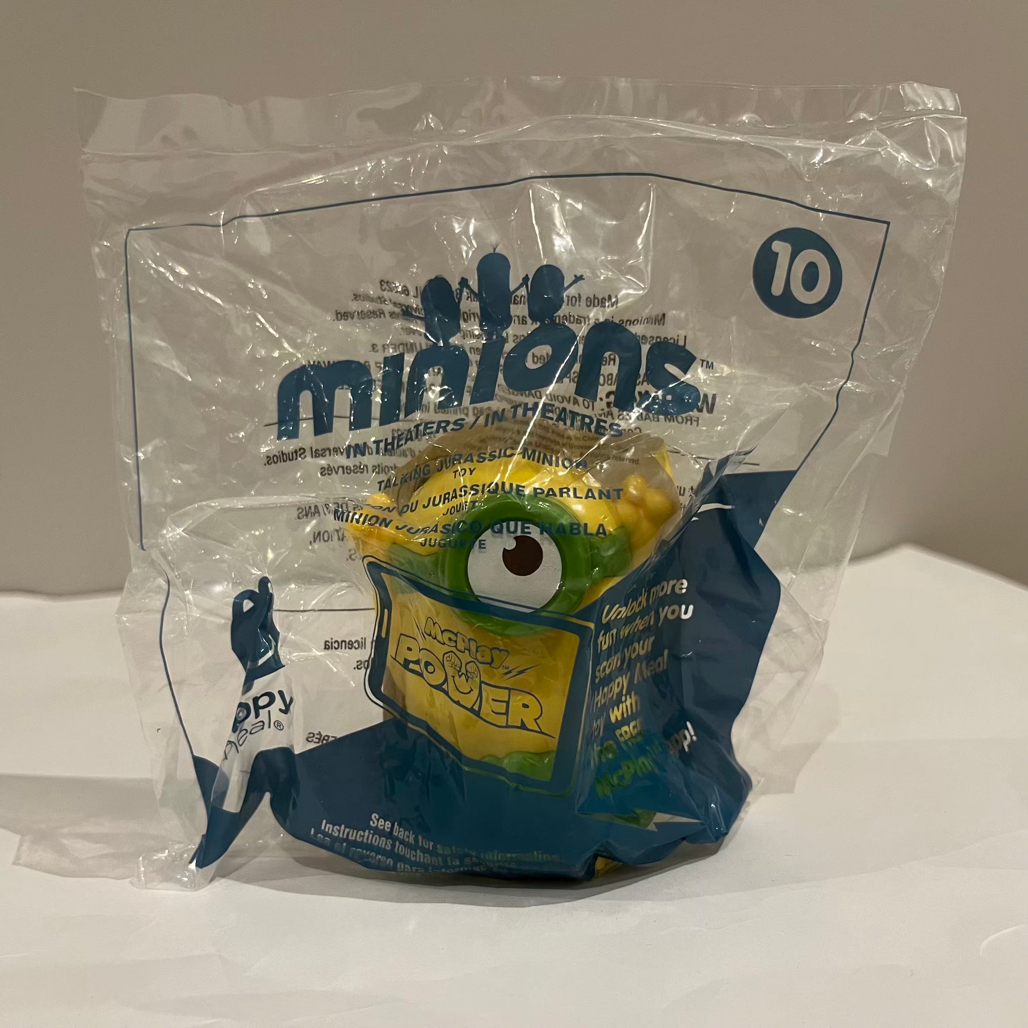 Talking Jurassic Minion 10 - Minions - McDonalds 2015 - 1