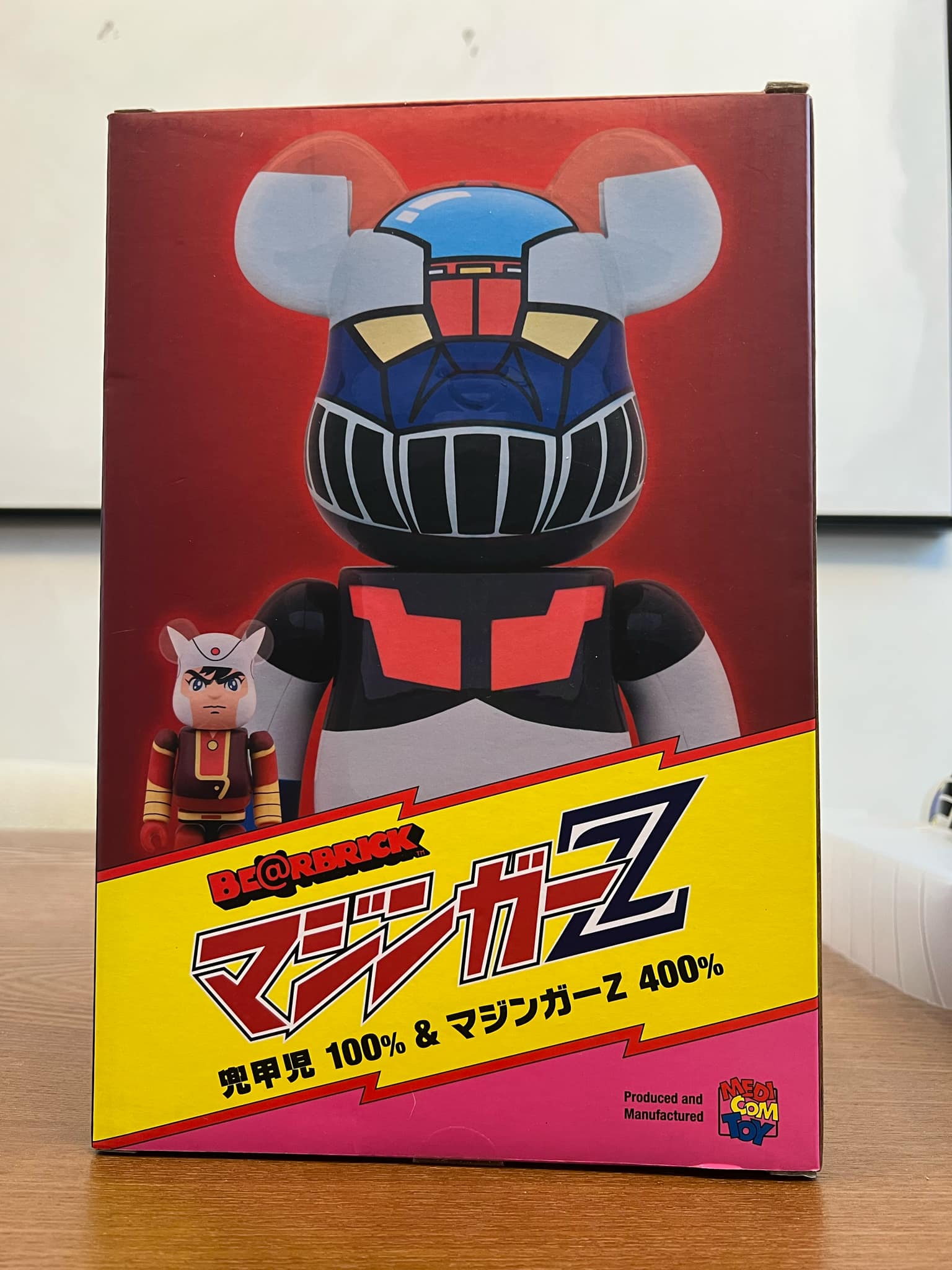 Mazinger Z Bearbrick and Koji Kabuto 100% 400% Set - 4