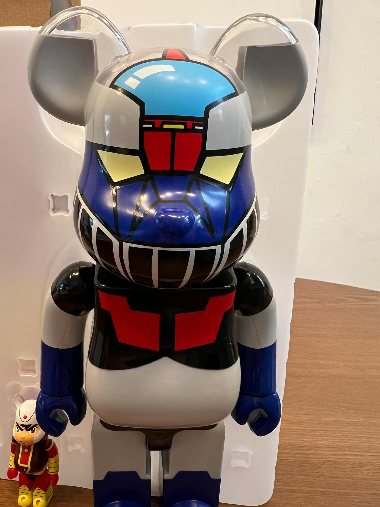 Mazinger Z Bearbrick and Koji Kabuto 100% 400% Set - 5