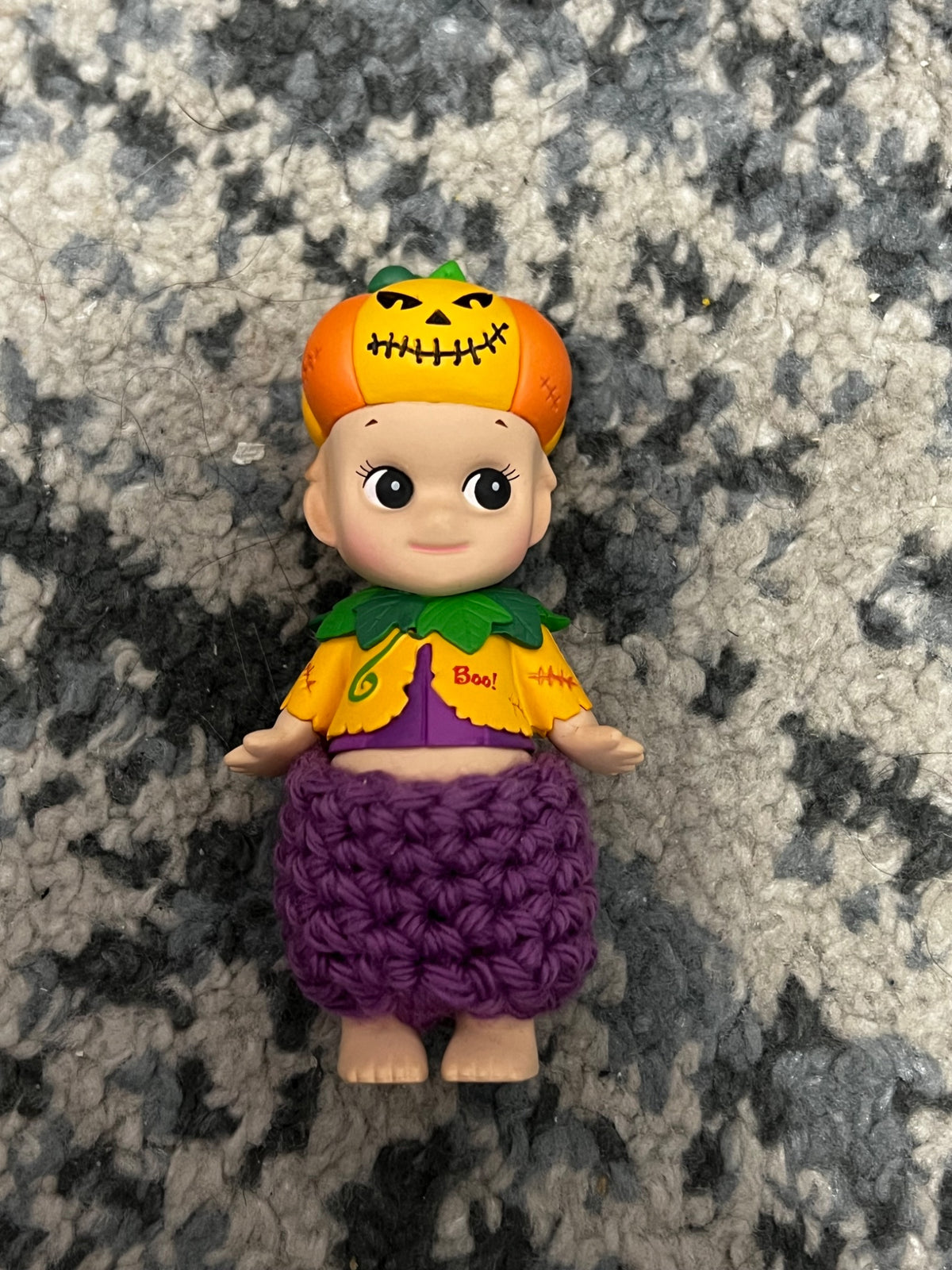 Pumpkin - Sonny Angel Halloween Series 2016 Mini with crochet shorts - Dreams - 1