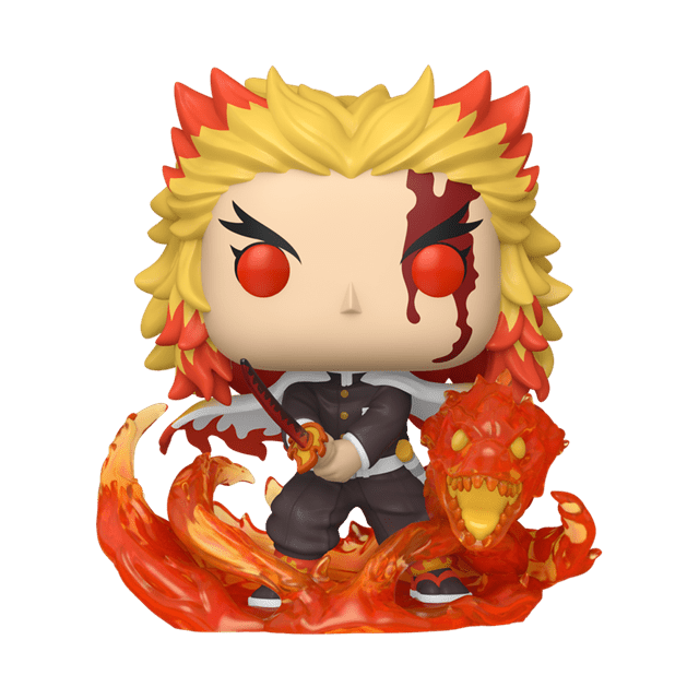 Funko POP! Demon Slayer - Kyojuro Rengoku #1856 Pop Vinyl Figure (Premium) - 1