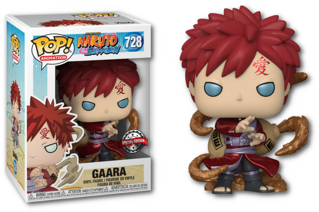 Funko POP! Naruto: Shippuden - Gaara #728 Pop Vinyl Figure - 1