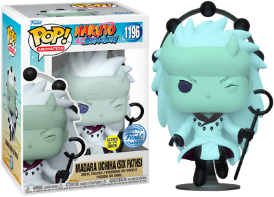 Funko POP! Naruto: Shippuden - Madara Uchiha (Six Paths) #1196 Glow Pop Vinyl Fgure - 1