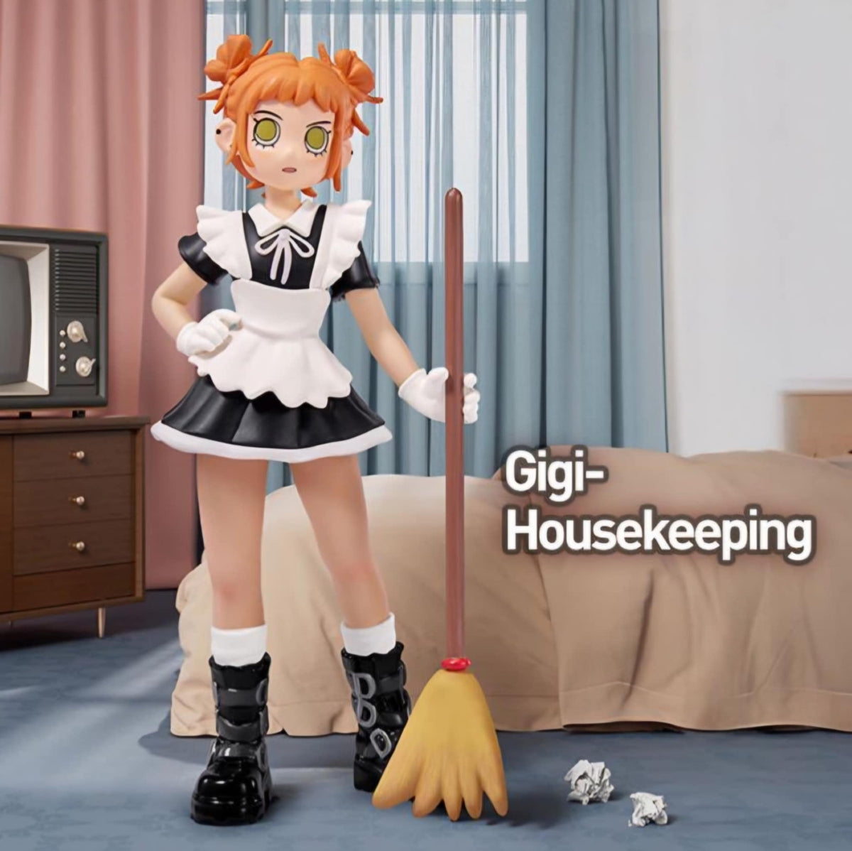 Housekeeping (Gigi) - Peach Riot Rush Hour Series - Pop Mart - 1