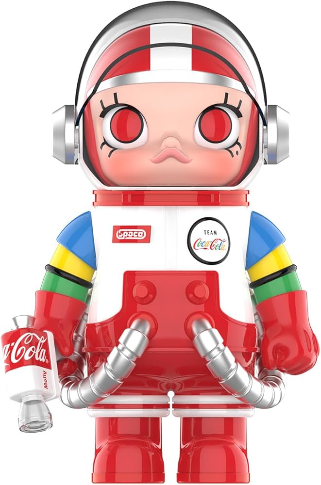 Mega Space Molly Team Coca-Cola 400% - Pop Mart  - 1