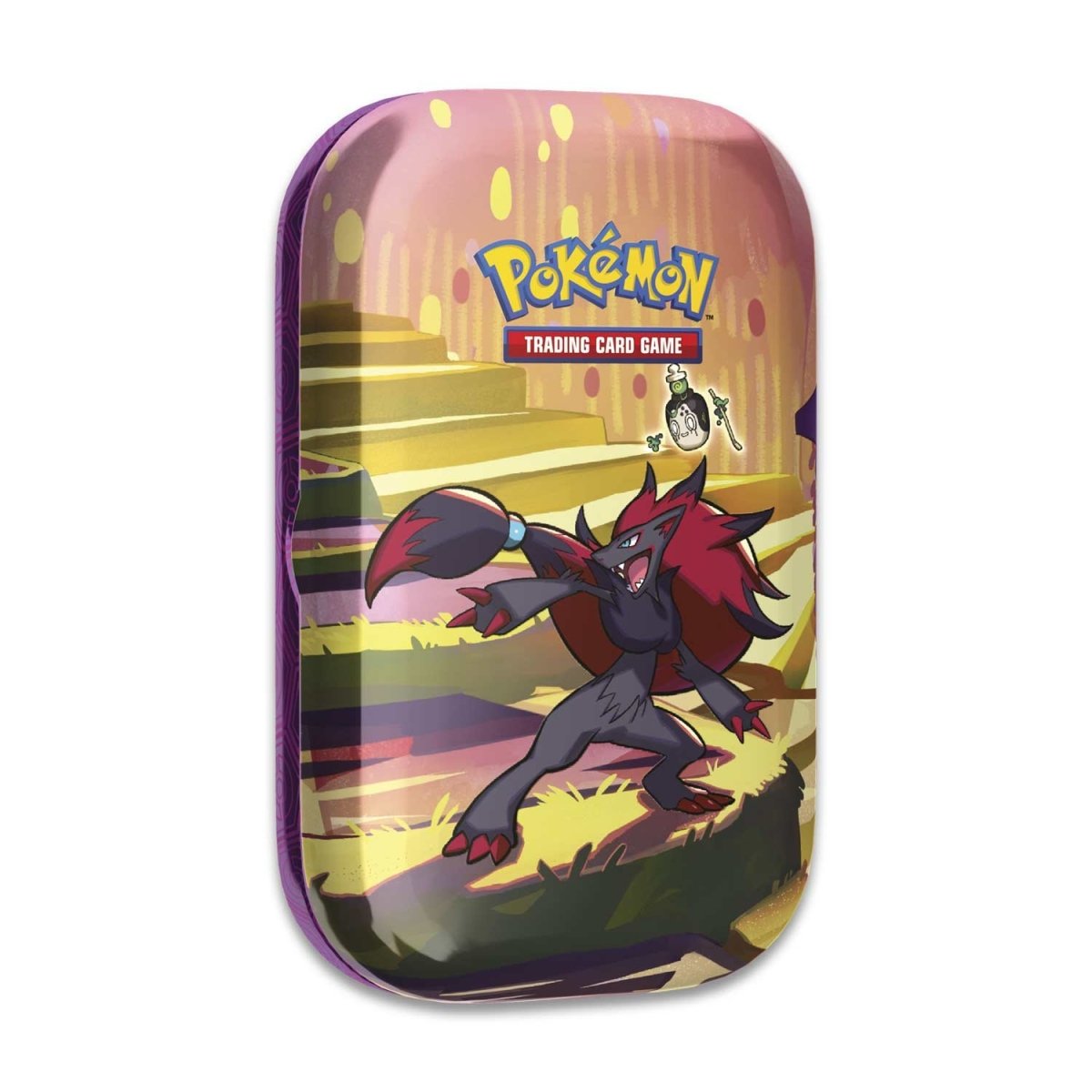 Pokemon TCG Scarlet &amp; Violet Shrouded Fable Mini Tin (Zoroark &amp; Poltchageist) - 1