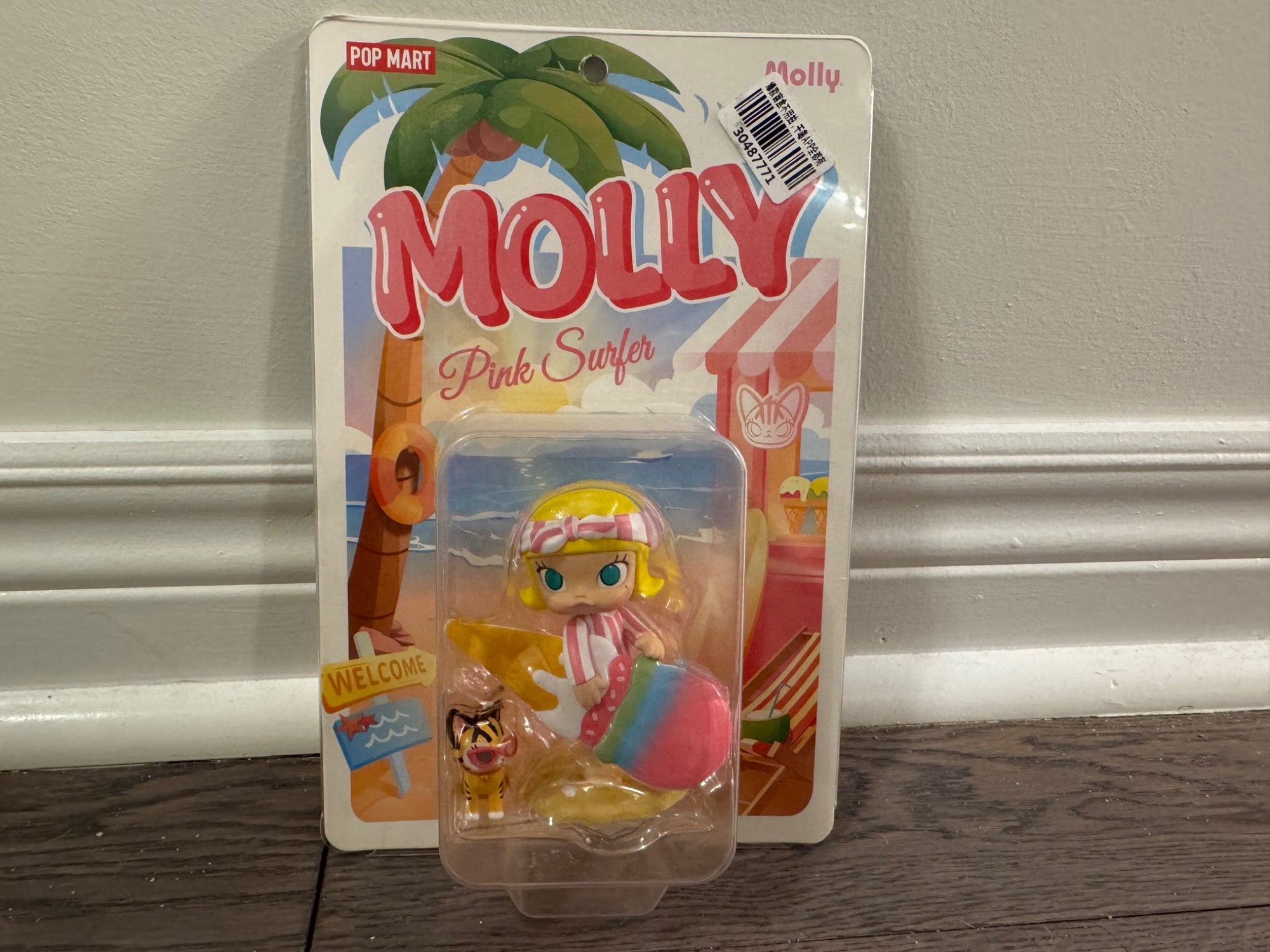  Molly Pink Surfer Figure Limited Edition- Pop Mart - 1