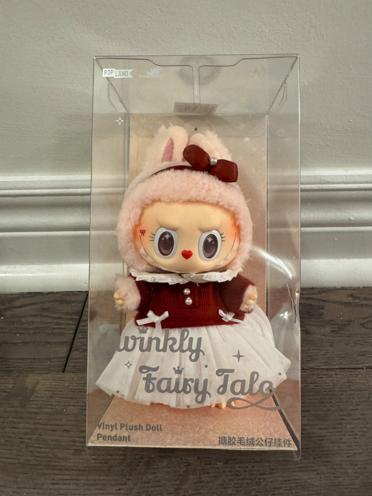 Labubu Mokoko (POP LAND LIMITED) Twinkly Fairy Tale Vinyl Plush Doll Pendant by POP MART - 1