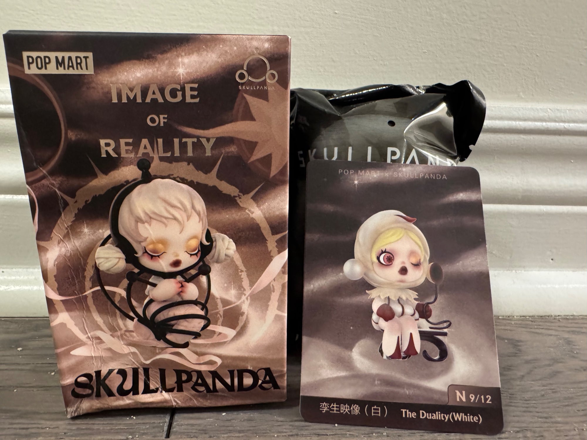 The Duality (White) - Skullpanda Image of Reality Series x POP MART - 1