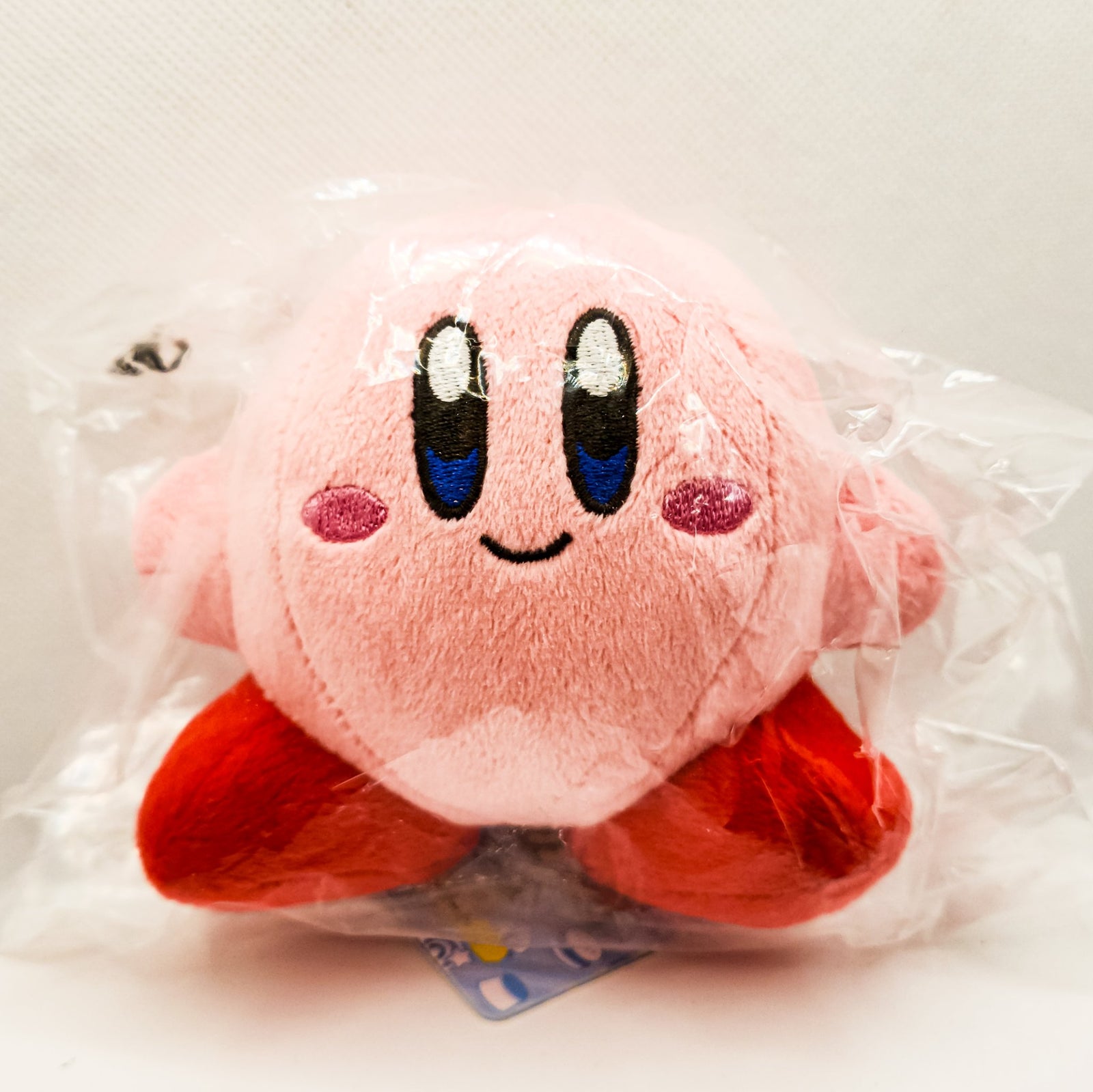 Hoshi no Kirby Mascot Plush Keychain Normal Version by San-ei Boeki Japan - 1