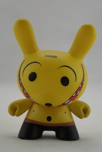 Dalek Series Yellow Grinning Dunny 3&quot; by Kidrobot