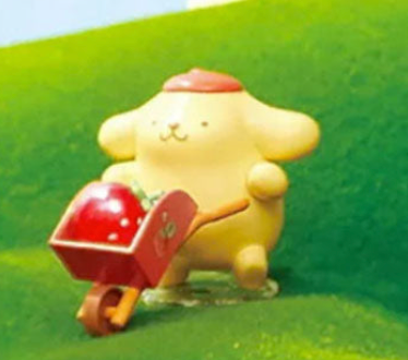 Pompompurin - Sanrio Characters Strawberry Farm Series by Miniso