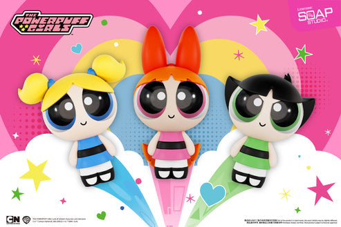 The Powerpuff Girls Blop Blop Series Figure Set by Soap Studio