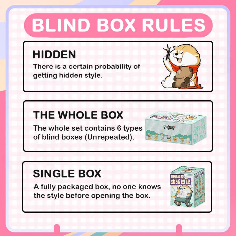 A Chai Goji Life Diary Blind Box Series by Dodowo