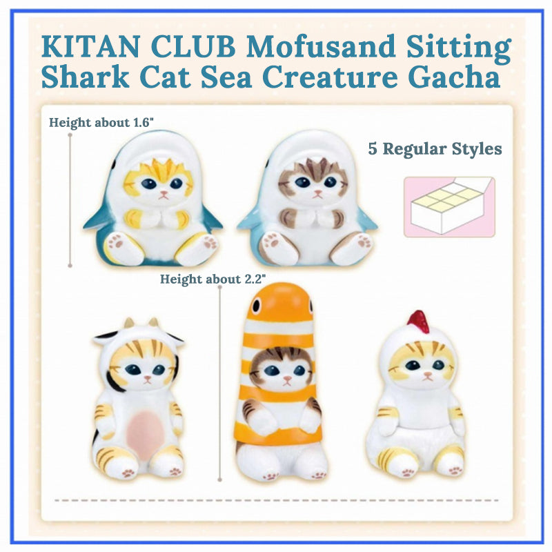 Japan Mofusand Interior Mini Cat Figures Gacha