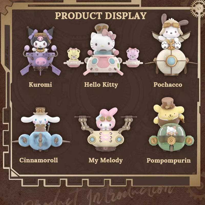 Sanrio Characters Steampunk Series Blind Box by TOP TOY