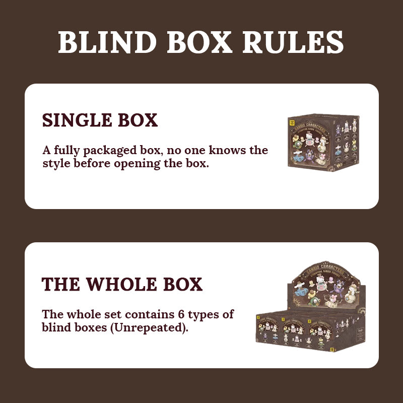 Sanrio Characters Steampunk Series Blind Box by TOP TOY