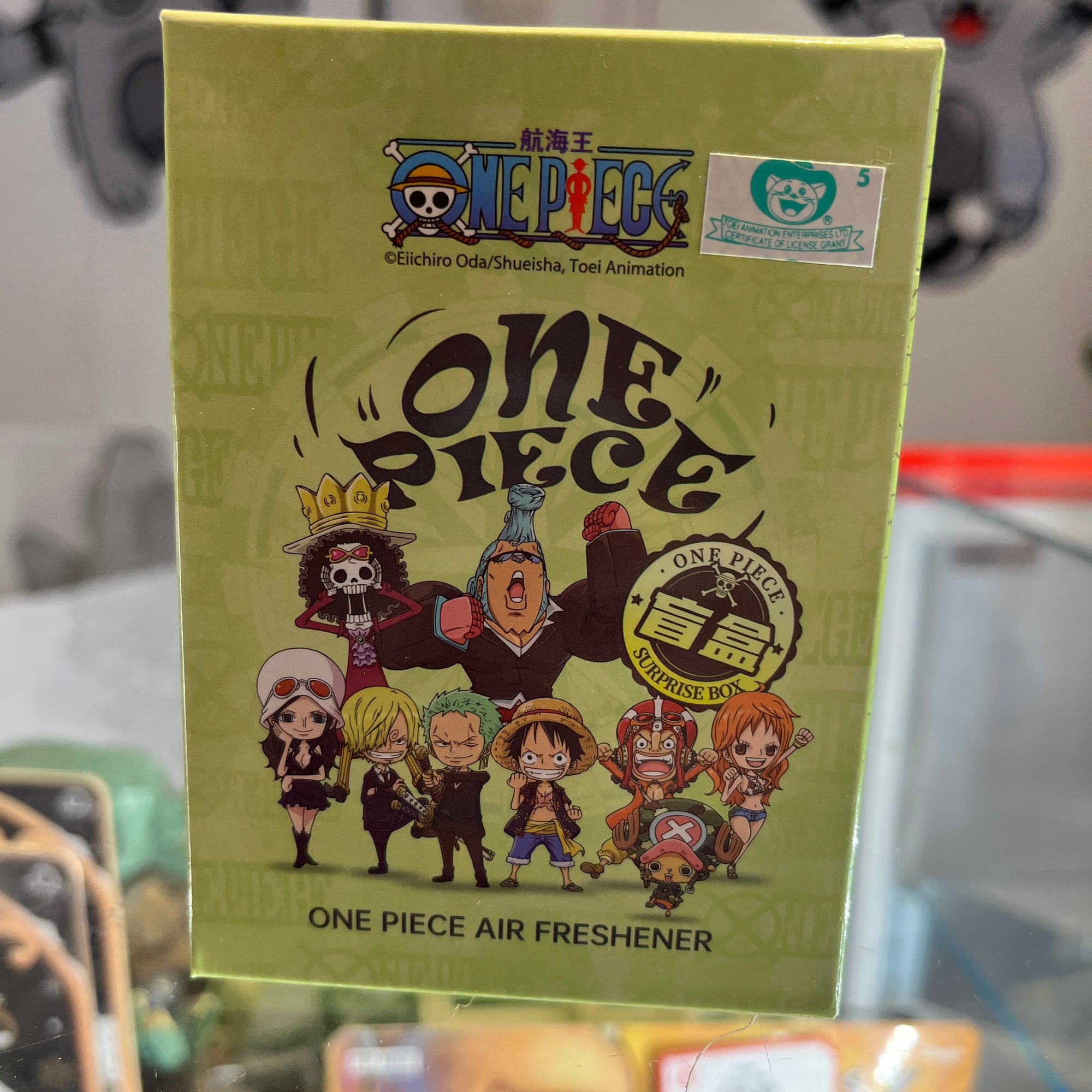 One Piece Air Freshner Figure Surprise Box - TOEI Animation - Single blind box