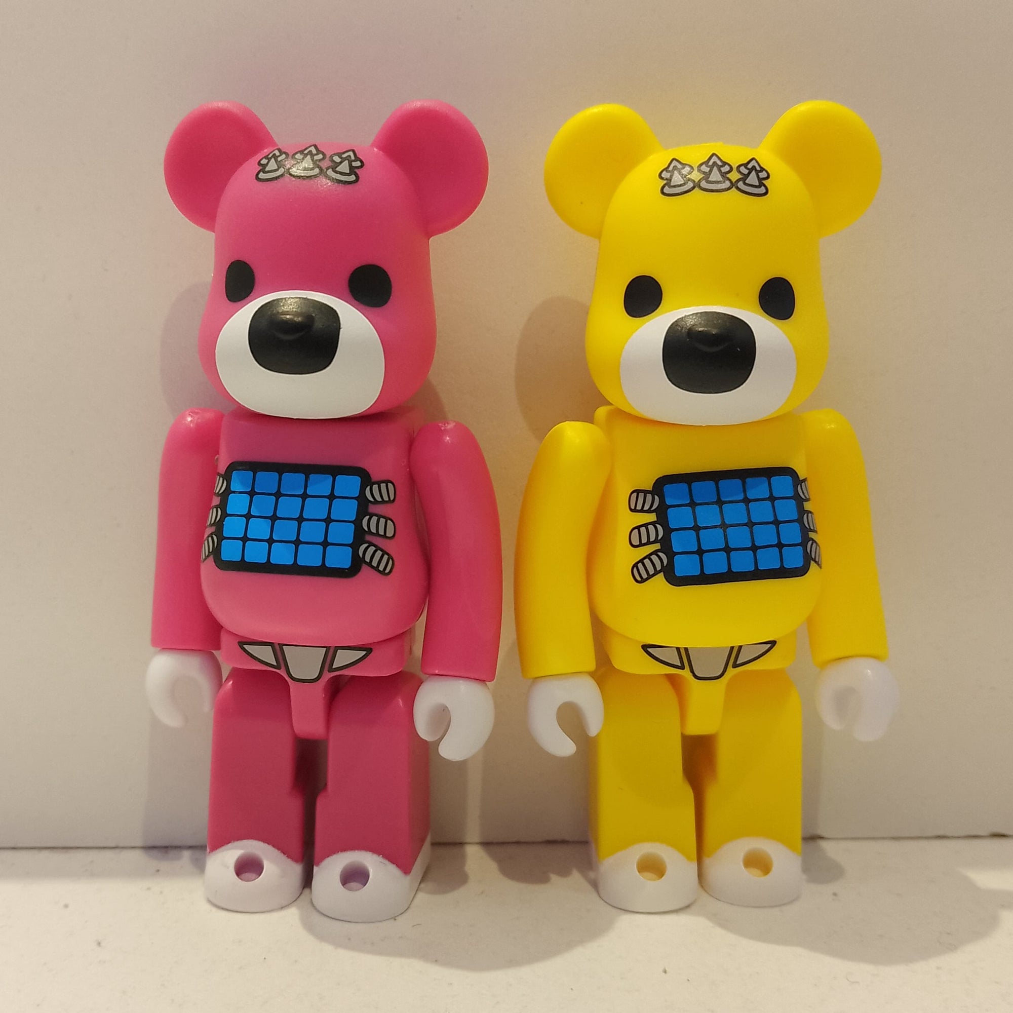 Psycho Teddy Bear (Animal) Set - Bearbrick Series 47 by Medicom