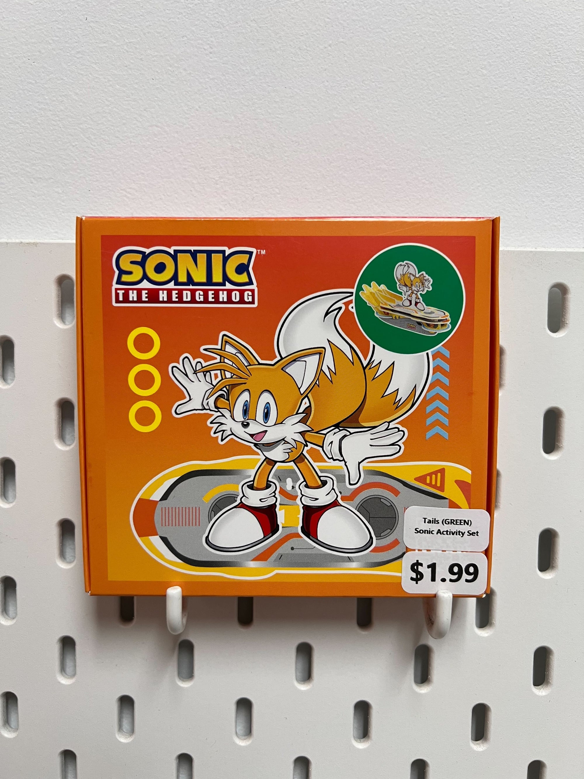 Tails (GREEN) - Sonic the hedgehog X activity set